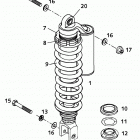 660 RALLYE CUSTOMER BIKE CHASSIS Federbein wp shock absorber wp 660