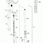 50 Mini Adventure, SX Junior/Senior, JR/SR Adventure CHASSIS Telegabel paioli front fork paioli 50 sx junior, 5...