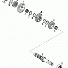 620 SUPER COMPETITION, 620 SC SUPERMOTO ENGINE Getriebe i transmission i 620