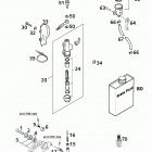 660 RALLYE CUSTOMER BIKE CHASSIS Rear brake control 660