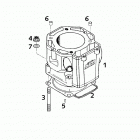 660 RALLYE CUSTOMER BIKE ENGINE Zylinder cylinder 660