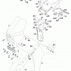 660 RALLYE CUSTOMER BIKE CHASSIS Mask, fenders 660