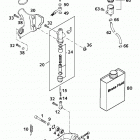 125 EXE,125 SUPERMOTO CHASSIS Rear brake control 125