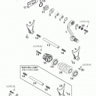 400/520 SX MXC EXC RACING ENGINE Schaltung shifting mechanism 400 / 520
