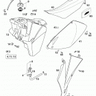 250/300/380 SX MXC EXC CHASSIS Tank,sitzbank,verkleidung sx tank,seat,covers sx 1...