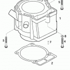 400/520 SX MXC EXC RACING ENGINE Zylinder cylinder 400 / 520