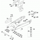 400/640 LC4-E, 640 LC4-E SUPERMOTO CHASSIS Schwingarm, kettenschutz swingarm, chain guard 400...