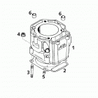 640 DUKE ENGINE Zylinder cylinder 400 / 640