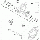 620 SUPER COMPETITION, 620 SC SUPERMOTO CHASSIS Vorderrad sc supermoto front wheel sc supermoto 62...