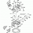 640 DUKE ENGINE Zylinderkopf cylinder head 400 / 640