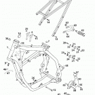 125 EXE,125 SUPERMOTO CHASSIS Rahmen, ausleger frame, sub frame 125