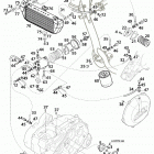 660 RALLYE CUSTOMER BIKE ENGINE Schmiersystem lubricating system 660