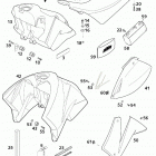 400/640 LC4-E, 640 LC4-E SUPERMOTO CHASSIS Tank, sitzbank, verkleidung tank, seat, cover 400 ...