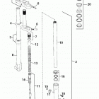 50 Mini Adventure, SX Junior/Senior, JR/SR Adventure CHASSIS Telegabel paioli front fork paioli 50 sx senior, 5...