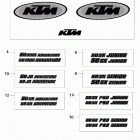 50 Mini Adventure, SX Junior/Senior, JR/SR Adventure CHASSIS Dekor decal 50