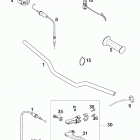 50 Mini Adventure, SX Junior/Senior, JR/SR Adventure CHASSIS Lenker, armaturen handlebar, controls 50