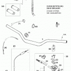 660 RALLYE CUSTOMER BIKE CHASSIS Lenker, armaturen handlebar, controls 660