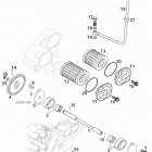400/520 SX MXC EXC RACING ENGINE Schmiersystem lubricating system 400 / 520