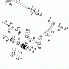640 DUKE ENGINE Schaltung shifting mechanism 400 / 640