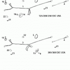 250/300/380 SX MXC EXC CHASSIS Kabelstrang exc usa wiring harness exc usa 250 / 3...
