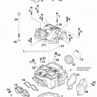 400/520 SX MXC EXC RACING ENGINE Zylinderkopf cylinderhead 400 / 520