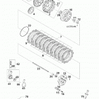 660 RALLYE CUSTOMER BIKE ENGINE Kupplung clutch 660