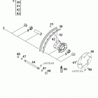 65 SX CHASSIS AND ENGINE Vorderrad front wheel 65