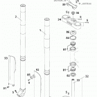 125 EXE,125 SUPERMOTO CHASSIS Telegabel wp usd40 front fork wp usd40 125