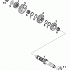 660 RALLYE CUSTOMER BIKE ENGINE Getriebe i transmission i 660