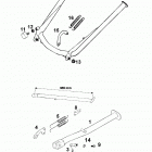 640 LS-E/mil Center stand 640 ls-e / mil 2000