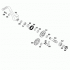 125/200 SX MXC EXC ENGINE Kickstarter kickstarter 125 / 200