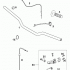 60/65 SX CHASSIS Lenker, armaturen handlebar, controls 60 / 65