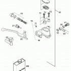 660 LC4 RALLYE CHASSIS Handbremszylinder hand brake cylinder 660