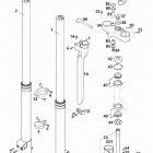 400/640 LC4 USA CHASSIS Telegabel wp extreme front fork wp extreme 400 / 6...