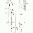 50 Mini Adventure, SX Junior/Senior, JR/SR Adventure CHASSIS Telegabel paioli front fork paioli 50 mini adventu...