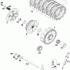 125/200 SX MXC EXC ENGINE Kupplung clutch 125 / 200