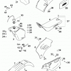 60/65 SX CHASSIS Tank, sitzbank, verkleidung tank, seat, cover 60 /...