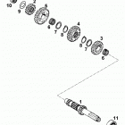 640 LS-E/mil Engine Getriebe i transmission i 640 ls-e / mil 2000