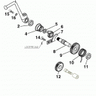 60/65 SX ENGINE Kickstarter kickstarter 60 / 65