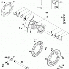 250/300/380 SX MXC EXC CHASSIS Hinterrad rear wheel 125-380