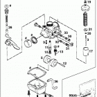 50 Mini Adventure, SX Junior/Senior, JR/SR Adventure ENGINE Vergaser mikuni vm16 carburetor 50 jr adventure us...