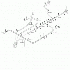 660 LC4 RALLYE CHASSIS Benzinleitung fuel lines 660