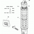125 EXE, SUPER MOTO CHASSIS Federbein wp pds shock absorber wp pds 125