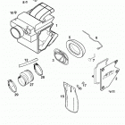 640 LS-E/mil Luftfilterkasten air filter box 640 ls-e / mil 200...