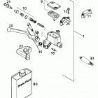 125 EXE, SUPER MOTO CHASSIS Handbremszylinder hand brake cylinder 125