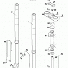125/200 SX MXC EXC CHASSIS Telegabel wp usd 43 front fork wp usd 43 125 / 200
