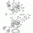 400/620 SUPER COMPETITION, 620 SC SUPER MOTO ENGINE Zylinderkopf cylinder head 400 / 620