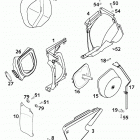 125 EXE, SUPER MOTO CHASSIS Luftfilterkasten air filter box 125