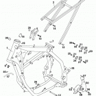 250/300/380 SX MXC EXC CHASSIS Rahmen, ausleger frame, sub frame 250 / 300 / 380