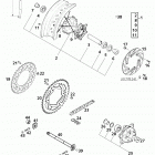 400/640 LC4-E, 640 LC4-E SUPER MOTO CHASSIS Hinterrad lc4-e super moto rear wheel lc4-e s.moto...